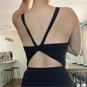 Open back bodysuit